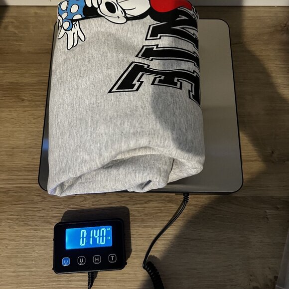 NWT Disney Minnie Mouse Graphic Sweatshirt Heather Gray NEW small - Picture 7 of 7